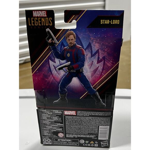 Build A Figure Guardians Of The Galaxy Marvel Legends Vol 3 Star-Lord NEW NIB - Picture 4 of 10